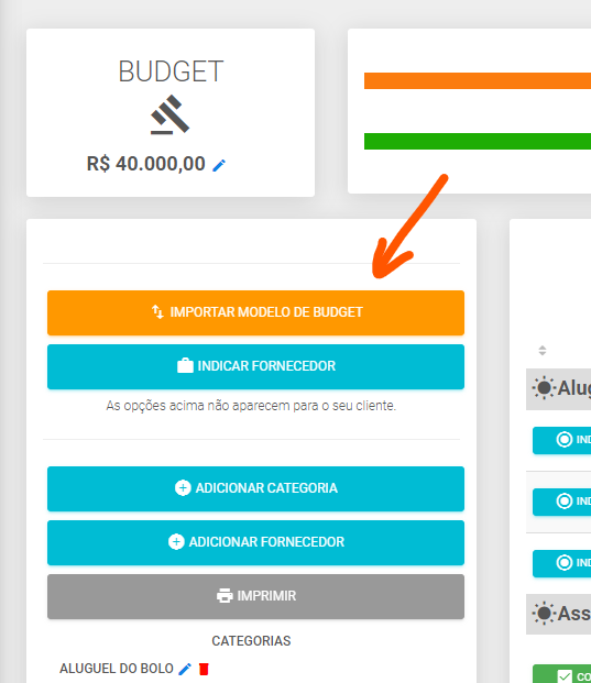 Suporte MeEventos Modelo De Budget Como Indicar Fornecedores Para A